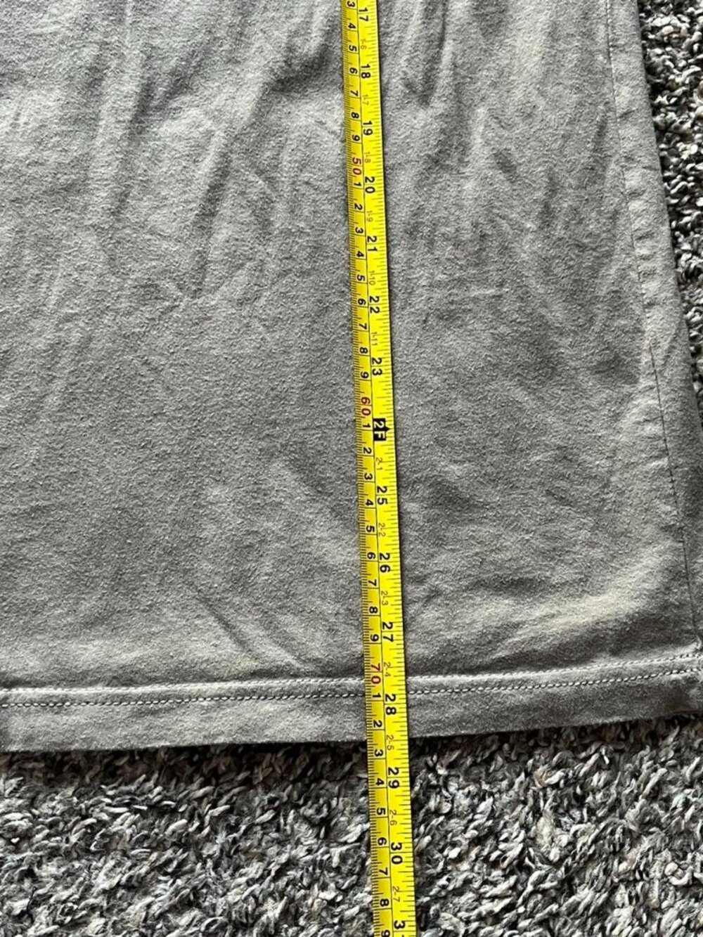 Gray UFO T-Shirt Size Mens XL Relaxed Fit Casual Funny Cartoon Drawing Punny Tee - Picture 6 of 6